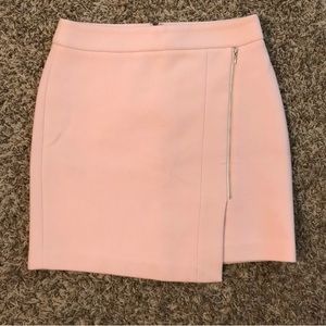 White House Black Market pink mini skirt